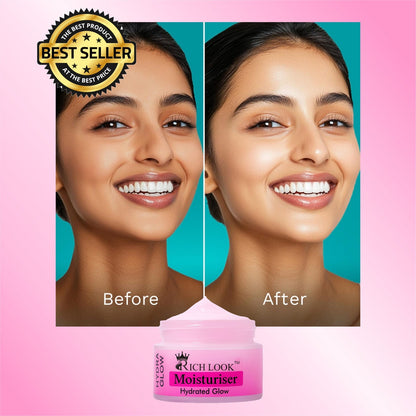 MOISTURIZING DAY CREAM Spf 50+ (Hydrated Glow with Hyaluronic Acid)