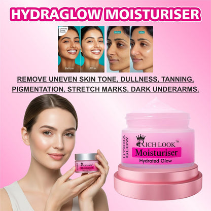 MOISTURIZING DAY CREAM Spf 50+ (Hydrated Glow with Hyaluronic Acid)