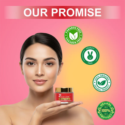 BUY 2 GET 1 BRIDAL GLOW CREAM FREE 6 days results - Skin Brightening- Dark Spots & Dullness removal cream - Ultra Fairness & Glow Booster Night Cream.