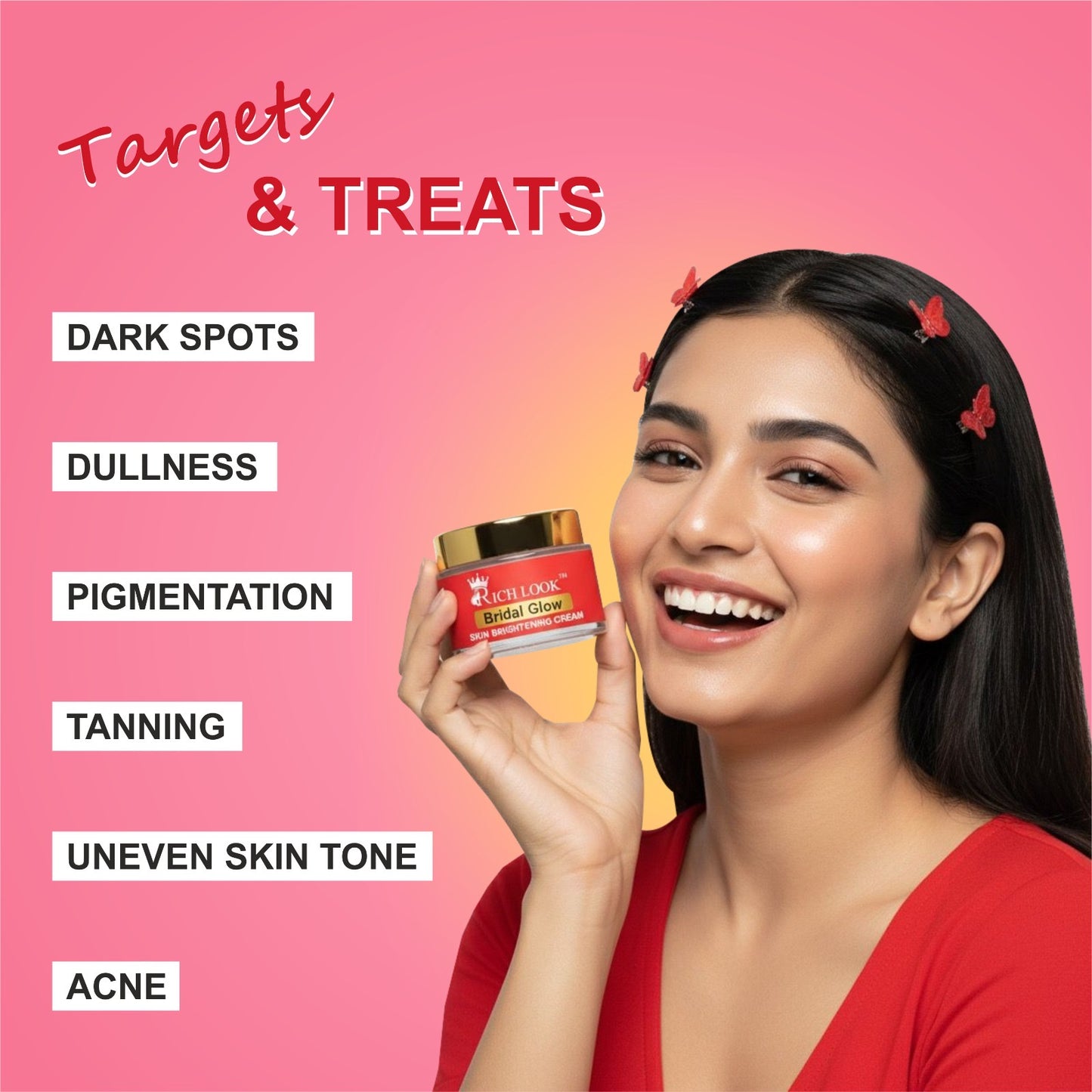 BRIDAL COMBO (Night Cream + Facewash) 5 days results Skin Brightening- Dark Spots & Dullness removal cream - Ultra Fairness & Glow Booster Night Cream. Deep Cleansing skin with deep exfoliate.