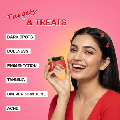 BRIDAL COMBO (Night Cream + Facewash) 5 days results Skin Brightening- Dark Spots & Dullness removal cream - Ultra Fairness & Glow Booster Night Cream. Deep Cleansing skin with deep exfoliate.
