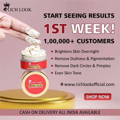 BRIDAL GLOW BRIGHTENING NIGHT CREAM (Korean Glass Skin)