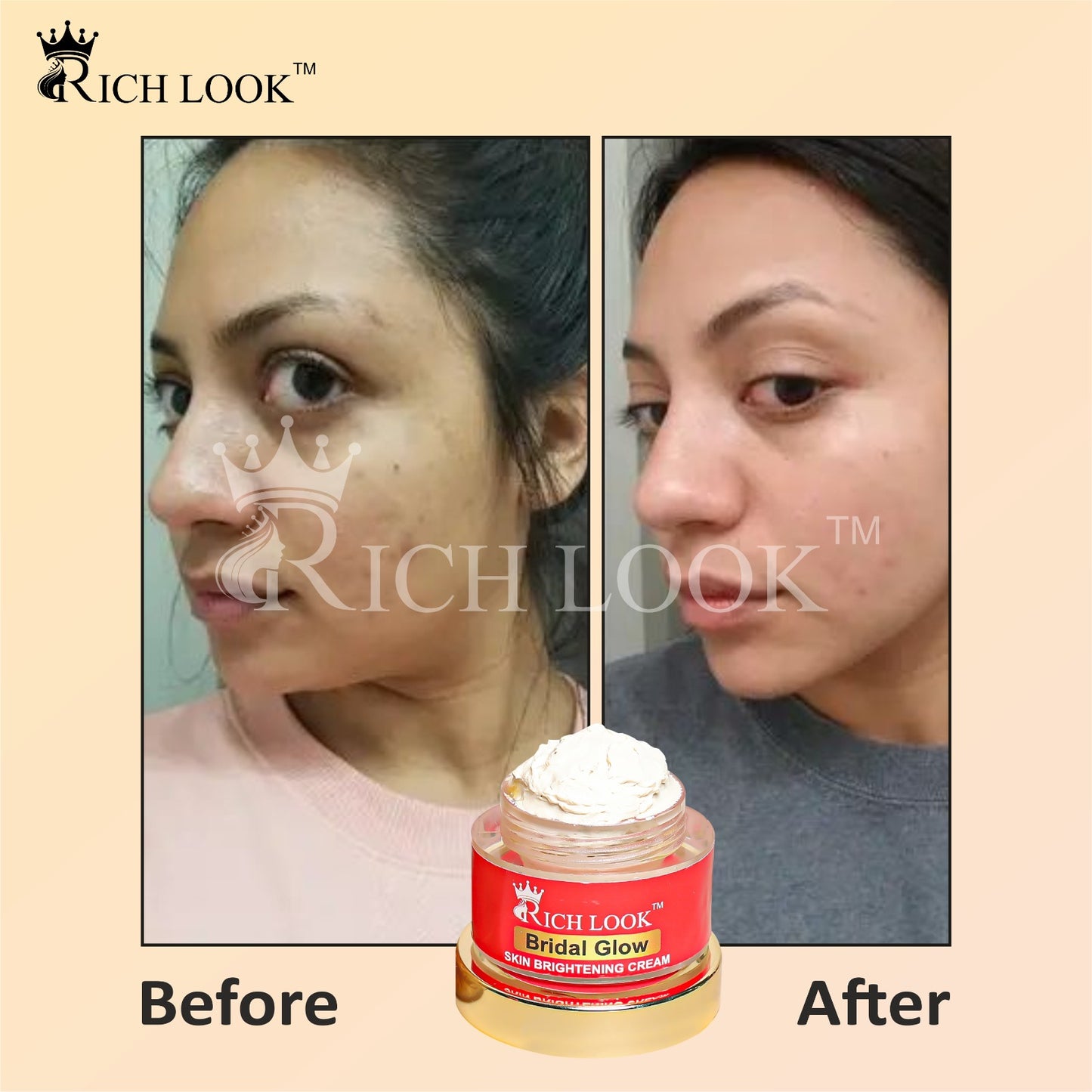 BRIDAL GLOW BRIGHTENING NIGHT CREAM (Korean Glass Skin)