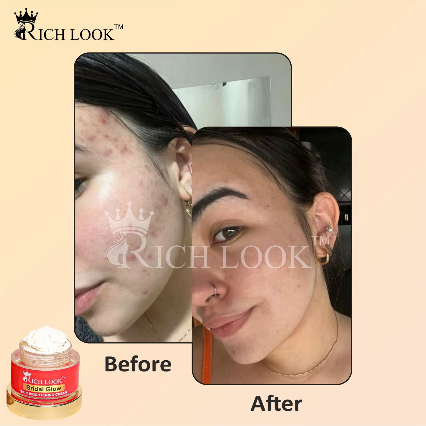 BRIDAL GLOW BRIGHTENING NIGHT CREAM (Korean Glass Skin)