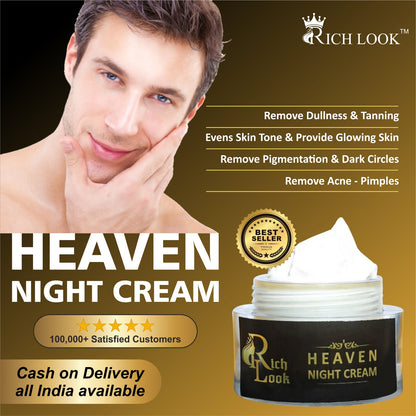 HEAVEN MAGIC NIGHT CREAM  🎁𝐅𝐫𝐞𝐞 𝐒𝐮𝐫𝐩𝐫𝐢𝐬𝐞 𝐆𝐢𝐟𝐭🎁