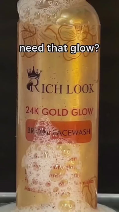 BRIDAL GLOW SKIN BRIGHTENING CREAM + 24K GOLD GLOW BRIDAL FACEWASH